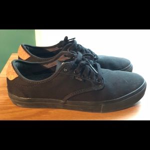 Vans Black with cork backs